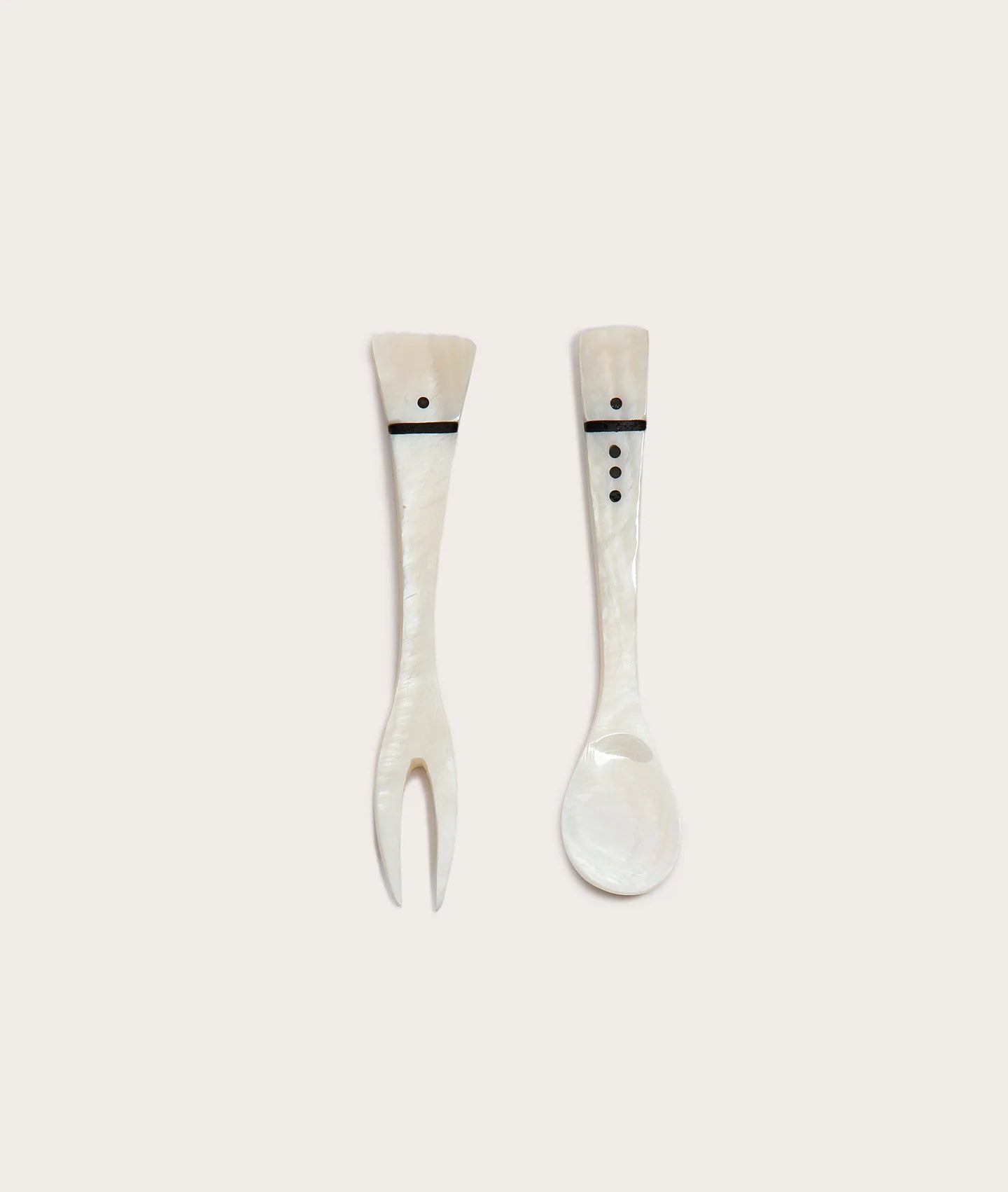 Mother of Pearl Pick and Spoon Set