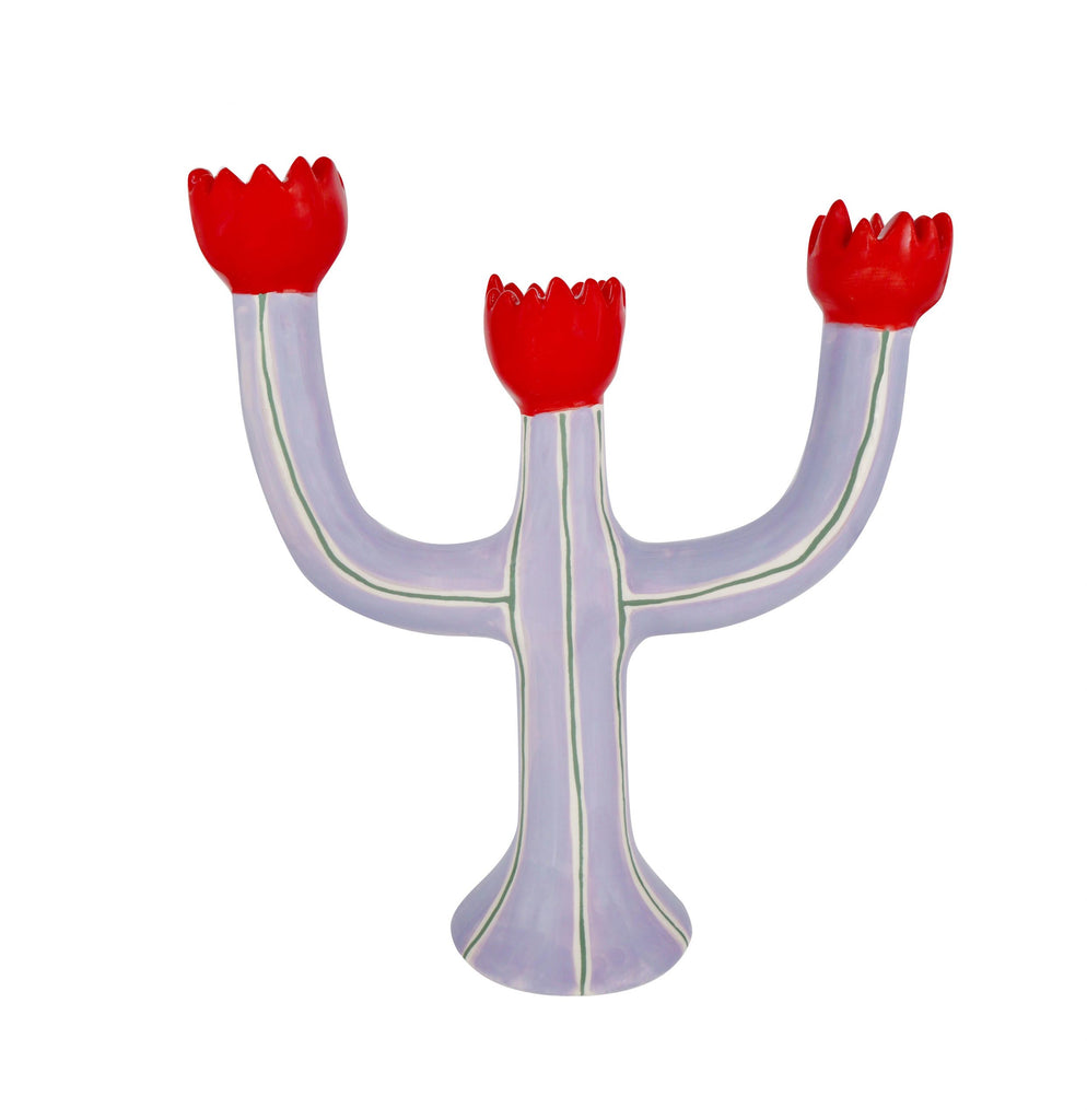 Tulip Candleholder (Lilac)
